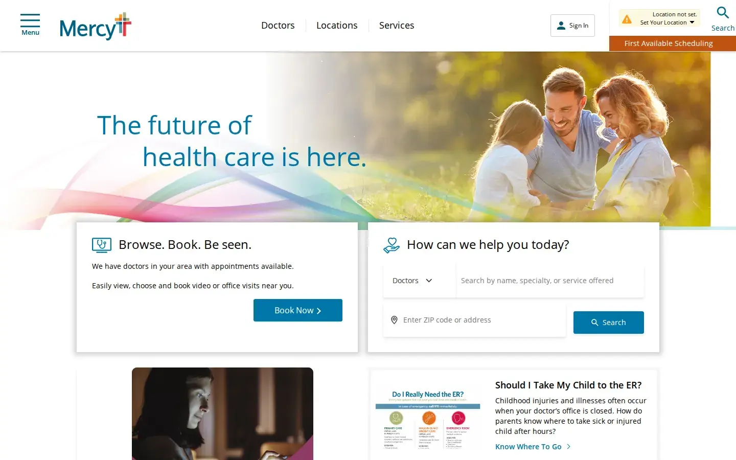 Homepage preview of Mercy Clinic Oral and Maxillofacial Surgery-S. Fremont