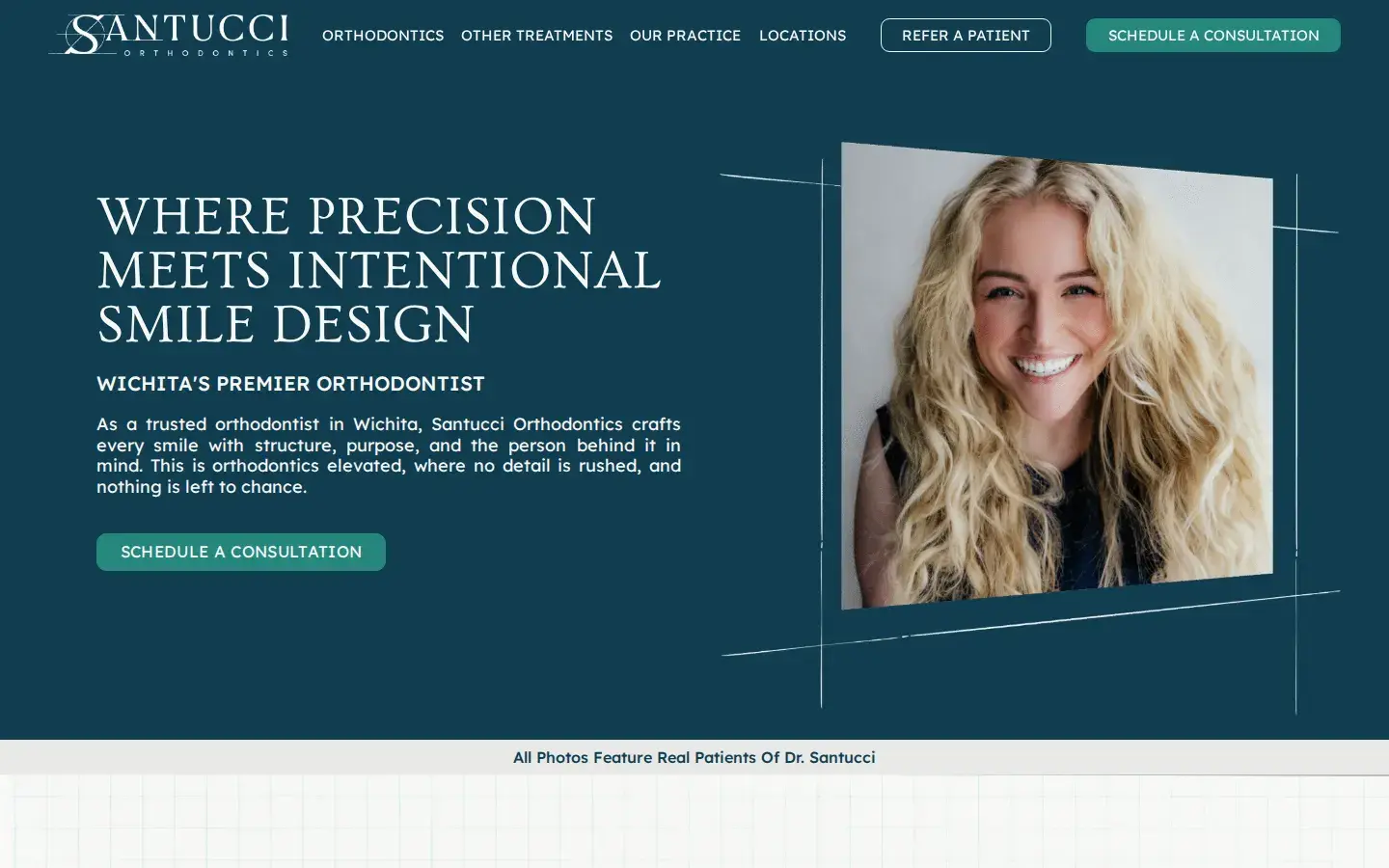 Homepage preview of Meschke Orthodontics – Wichita Bright Smiles
