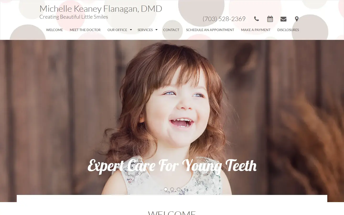 Homepage preview of Michelle Keaney Flanagan, DMD
