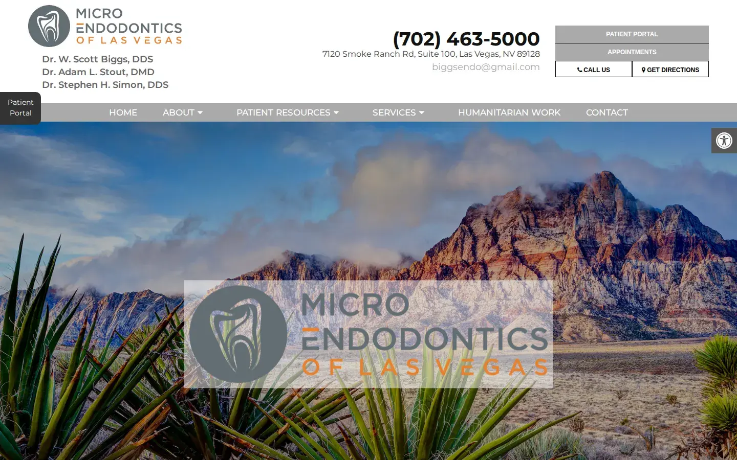 Homepage preview of Micro Endodontics of Las Vegas