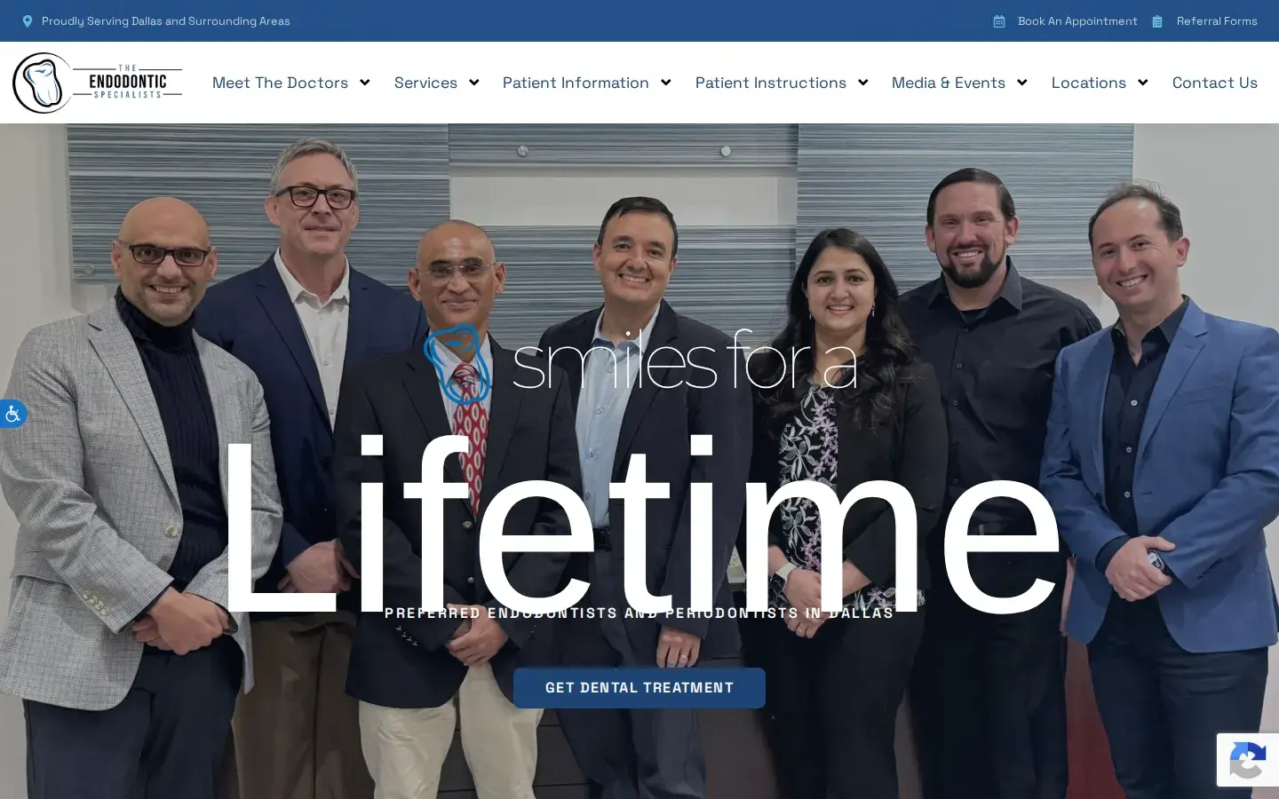 Homepage preview of Mid-Cities & Park Endodontics