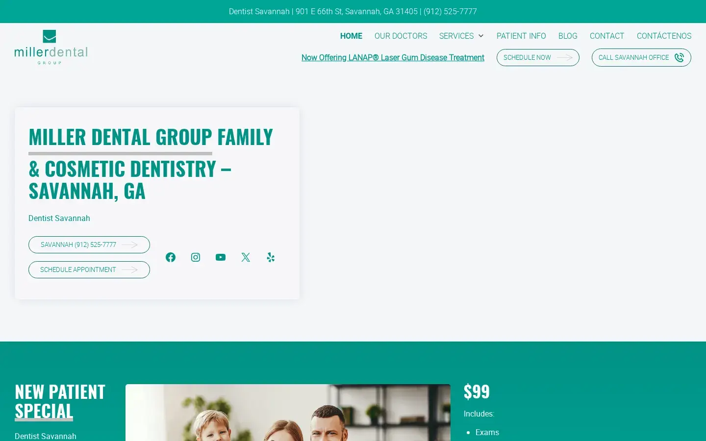 Homepage preview of Miller Dental Group-Robert B. Miller, DMD