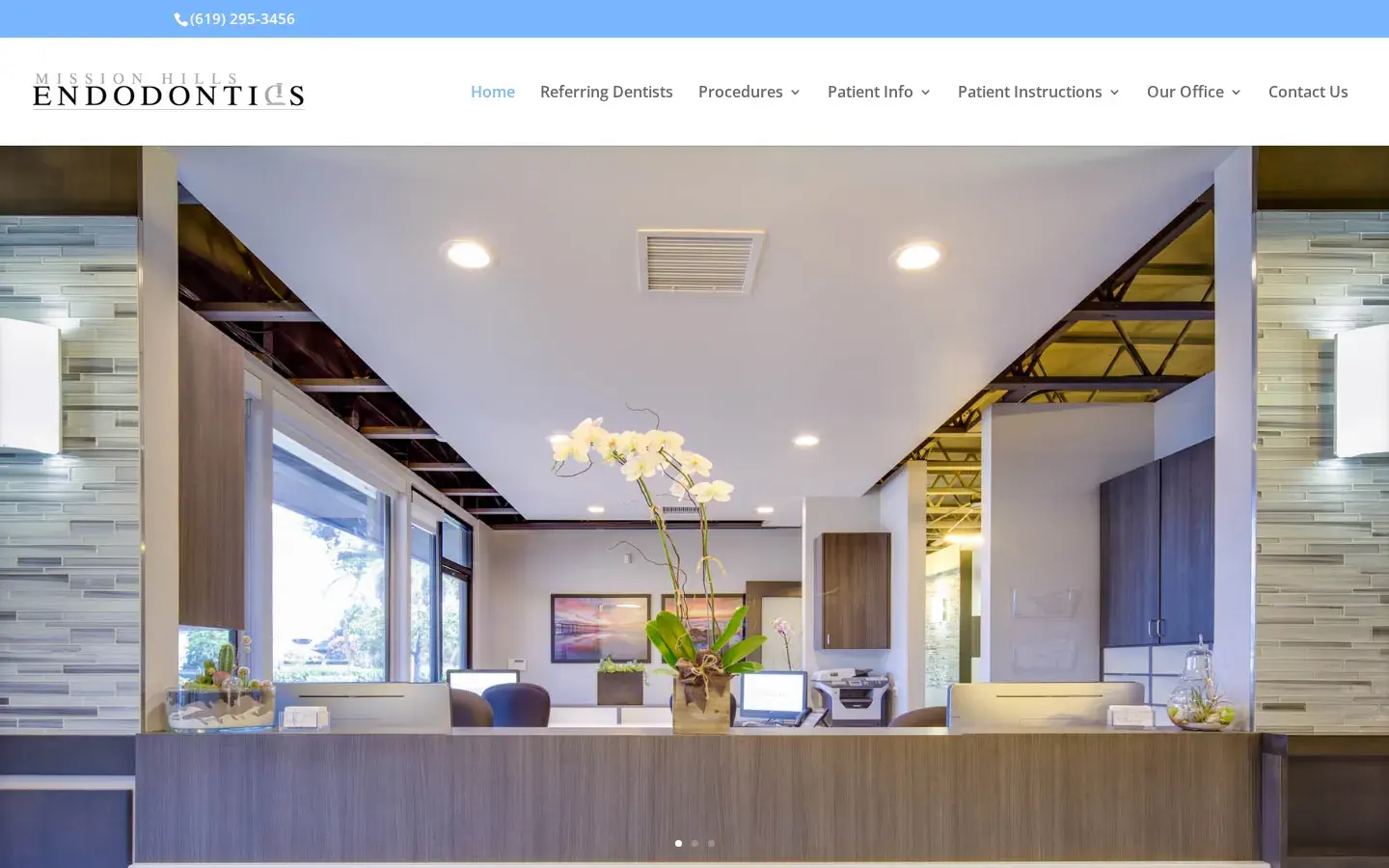 Homepage preview of Mission Hills Endodontics