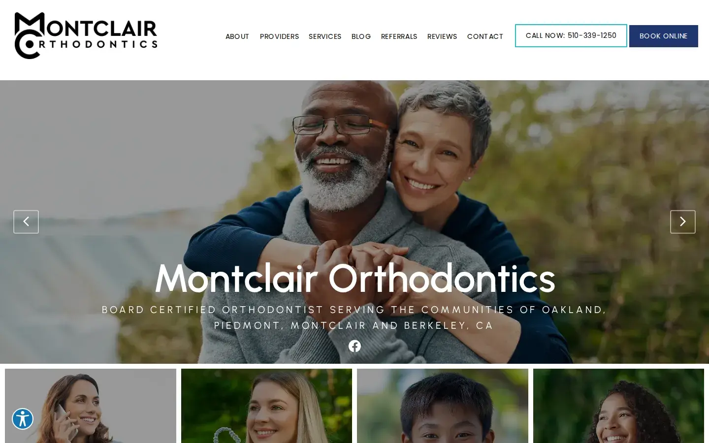Homepage preview of Montclair Orthodontics: Dr. Bradley Irving