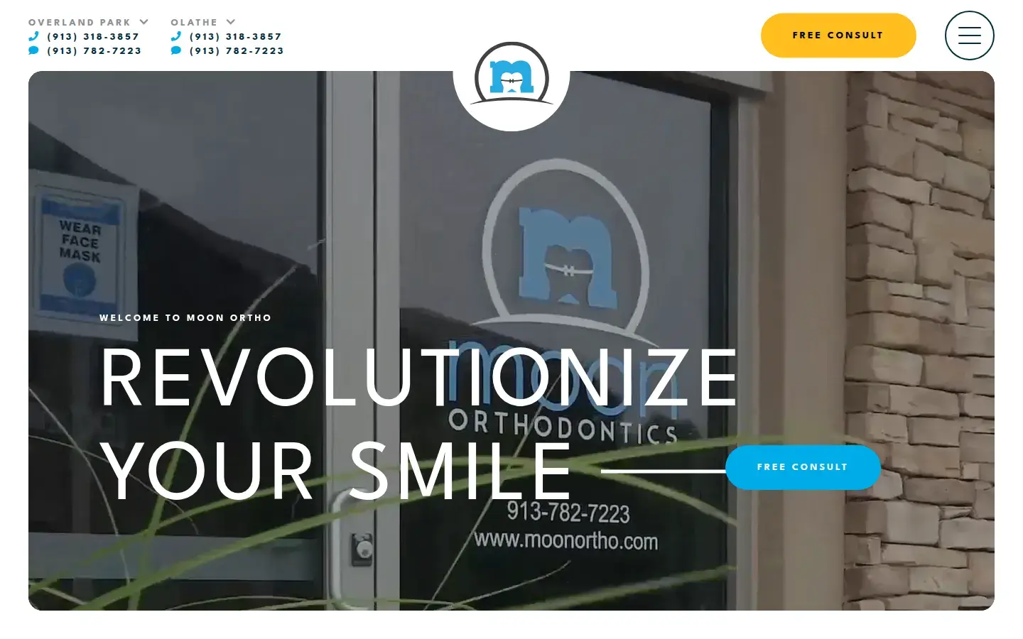 Homepage preview of Moon Orthodontics - Olathe