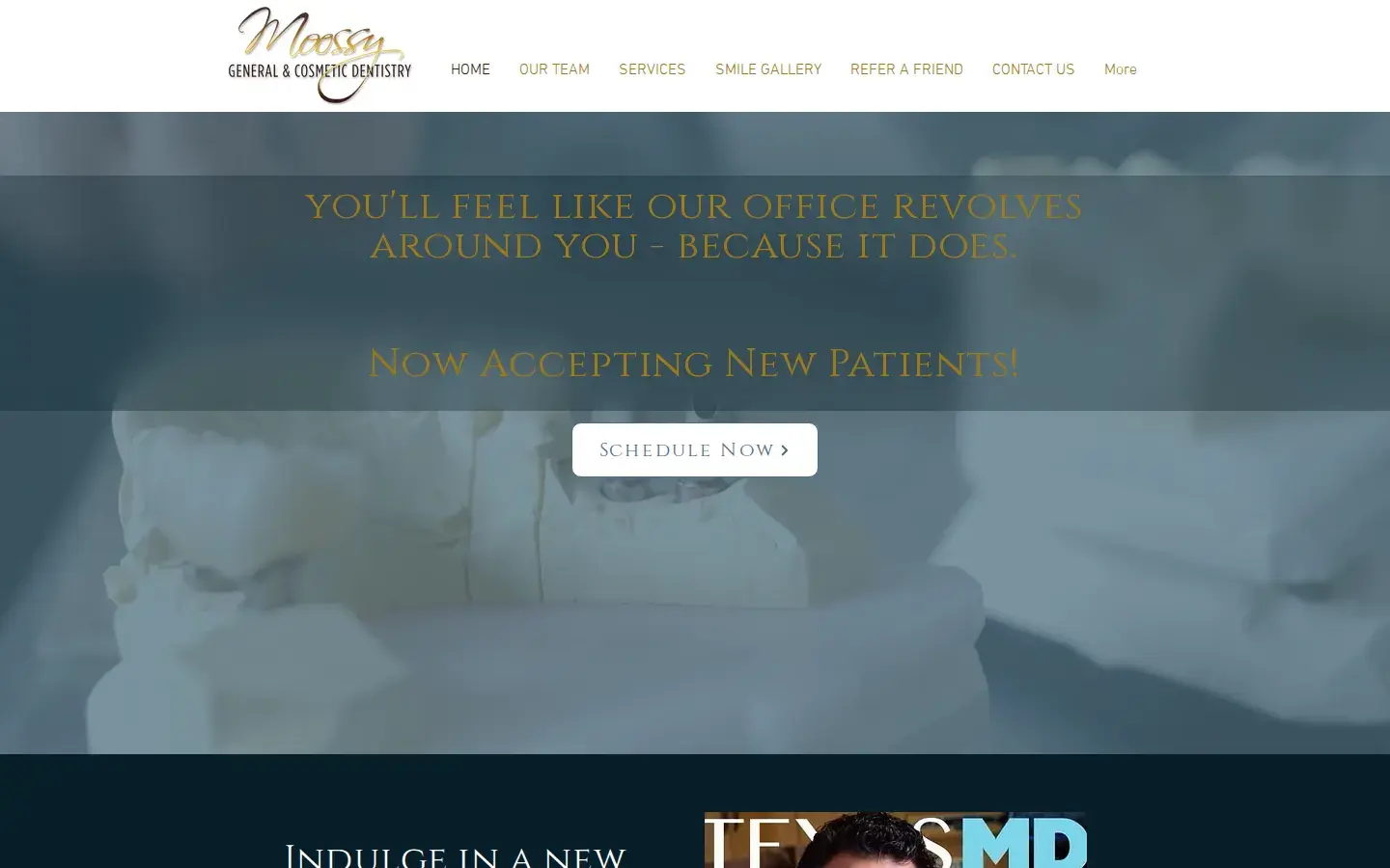 Homepage preview of Moossy General & Cosmetic Dentistry – Michael Moossy DDS