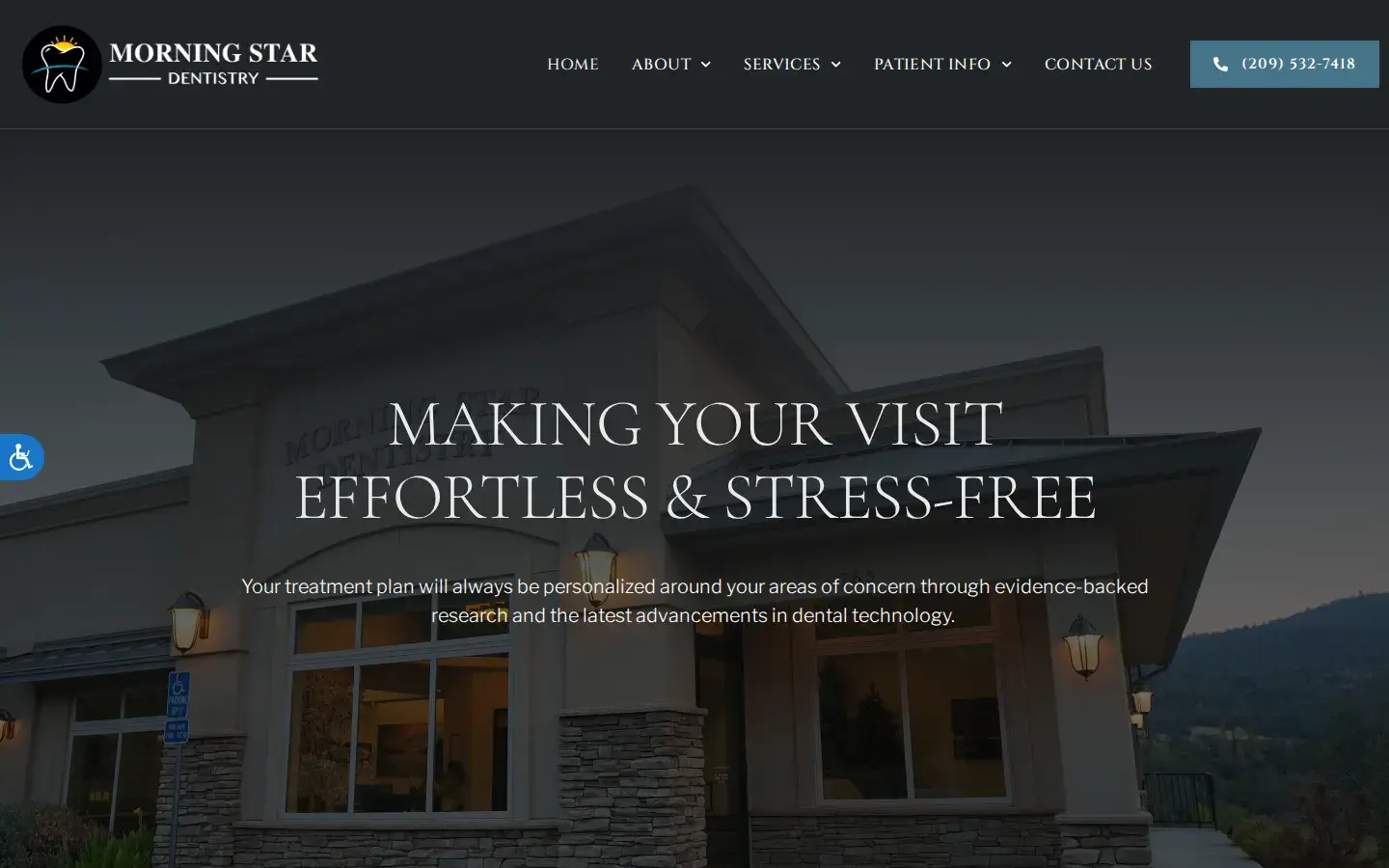 Homepage preview of Morning Star Dentistry