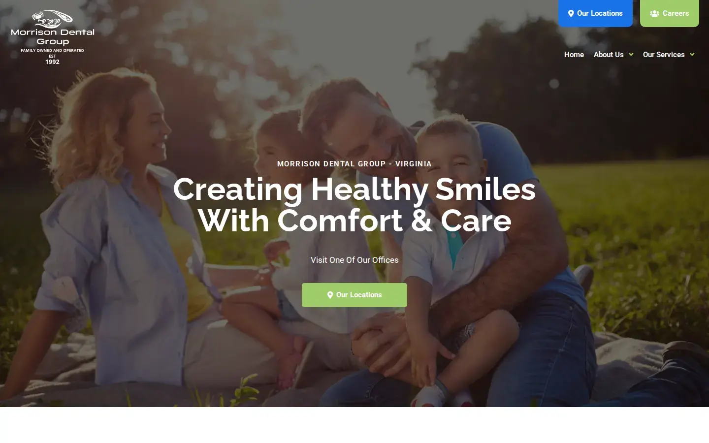 Homepage preview of Morrison Dental Group - Norge