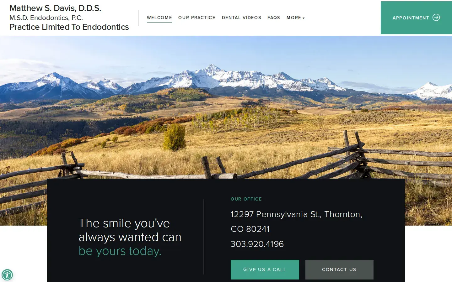 Homepage preview of MSD Endodontics
