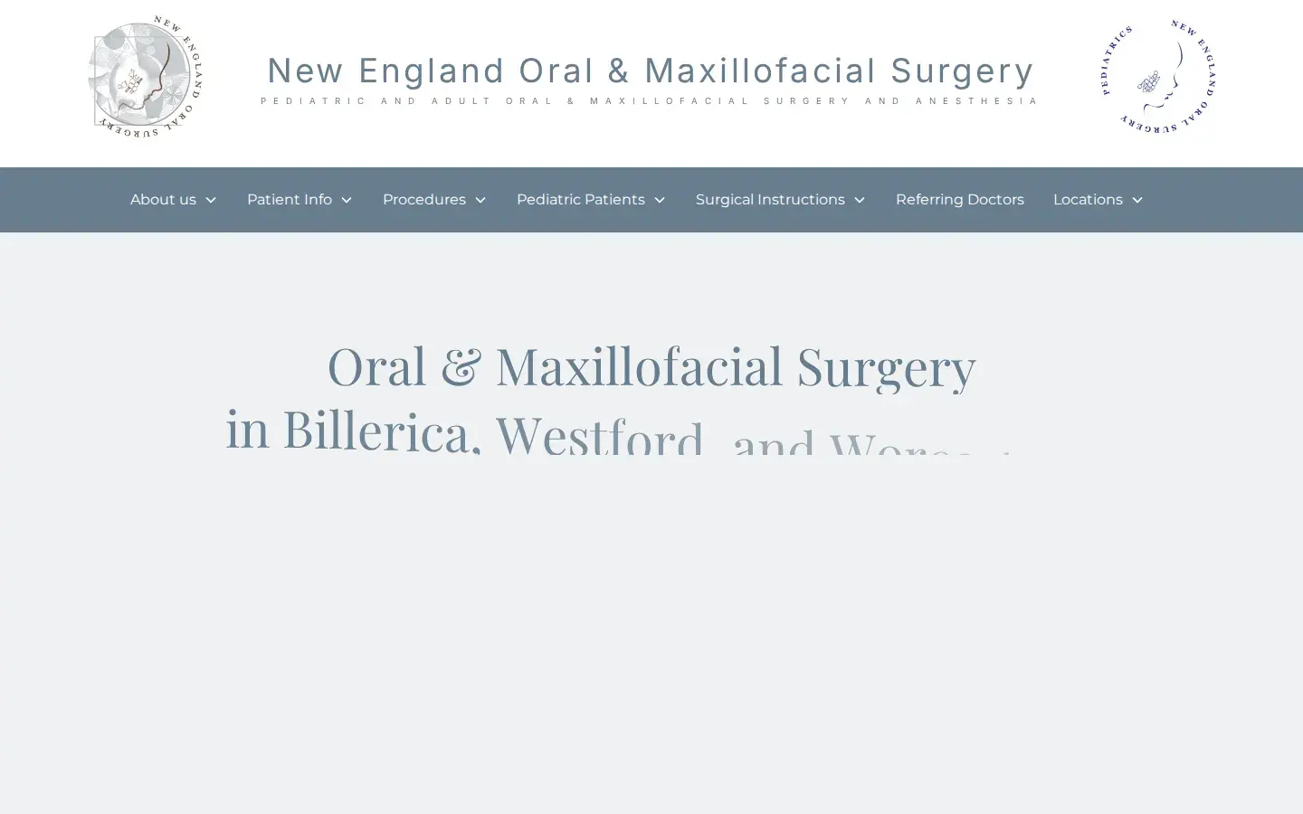 Homepage preview of New England Oral Surgery Associates, LLC