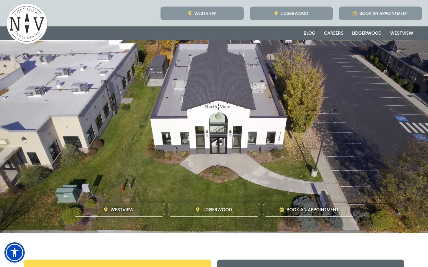 Homepage preview of NorthView Family Dental