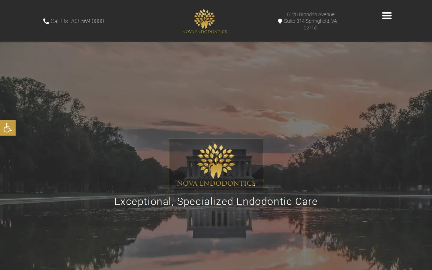 Homepage preview of Nova Endodontics- Sloan Lanctot, DDS