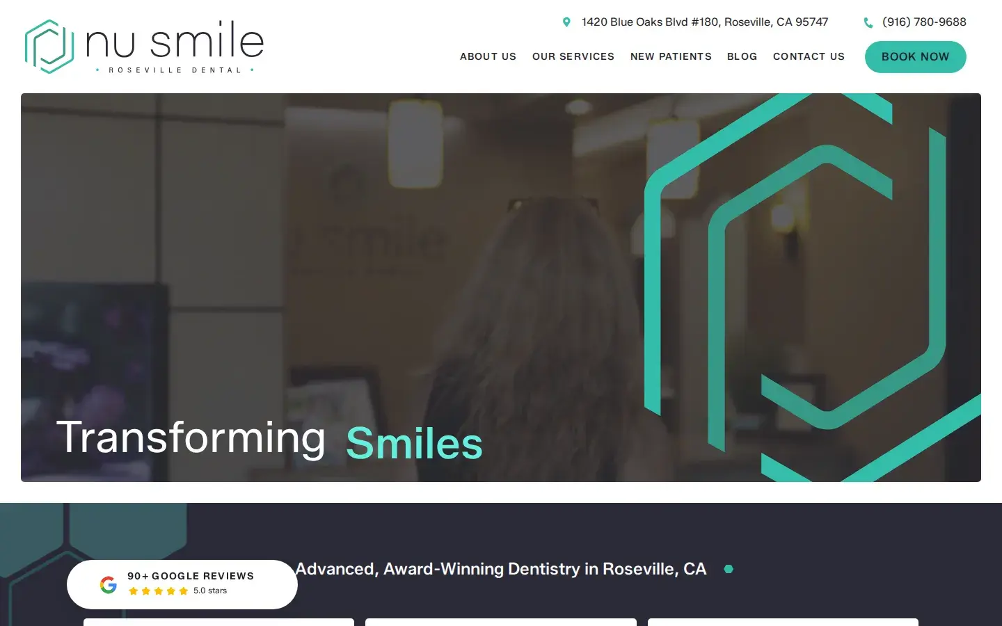Homepage preview of Nu Smile Center For Aesthetic & Restorative Dentistry
