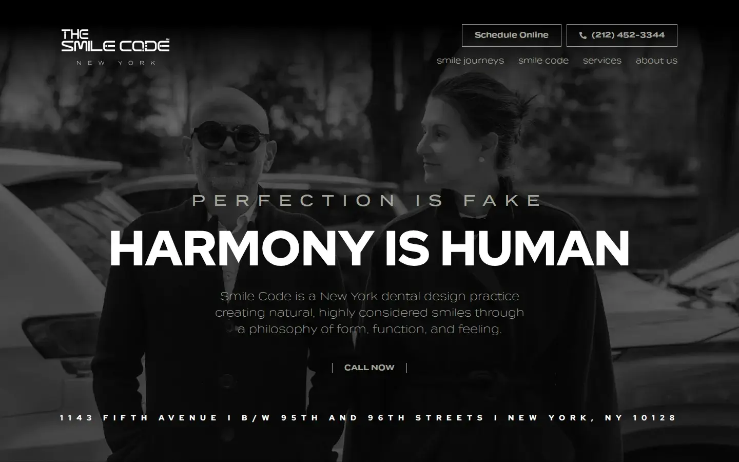 Homepage preview of NYC Smile Design