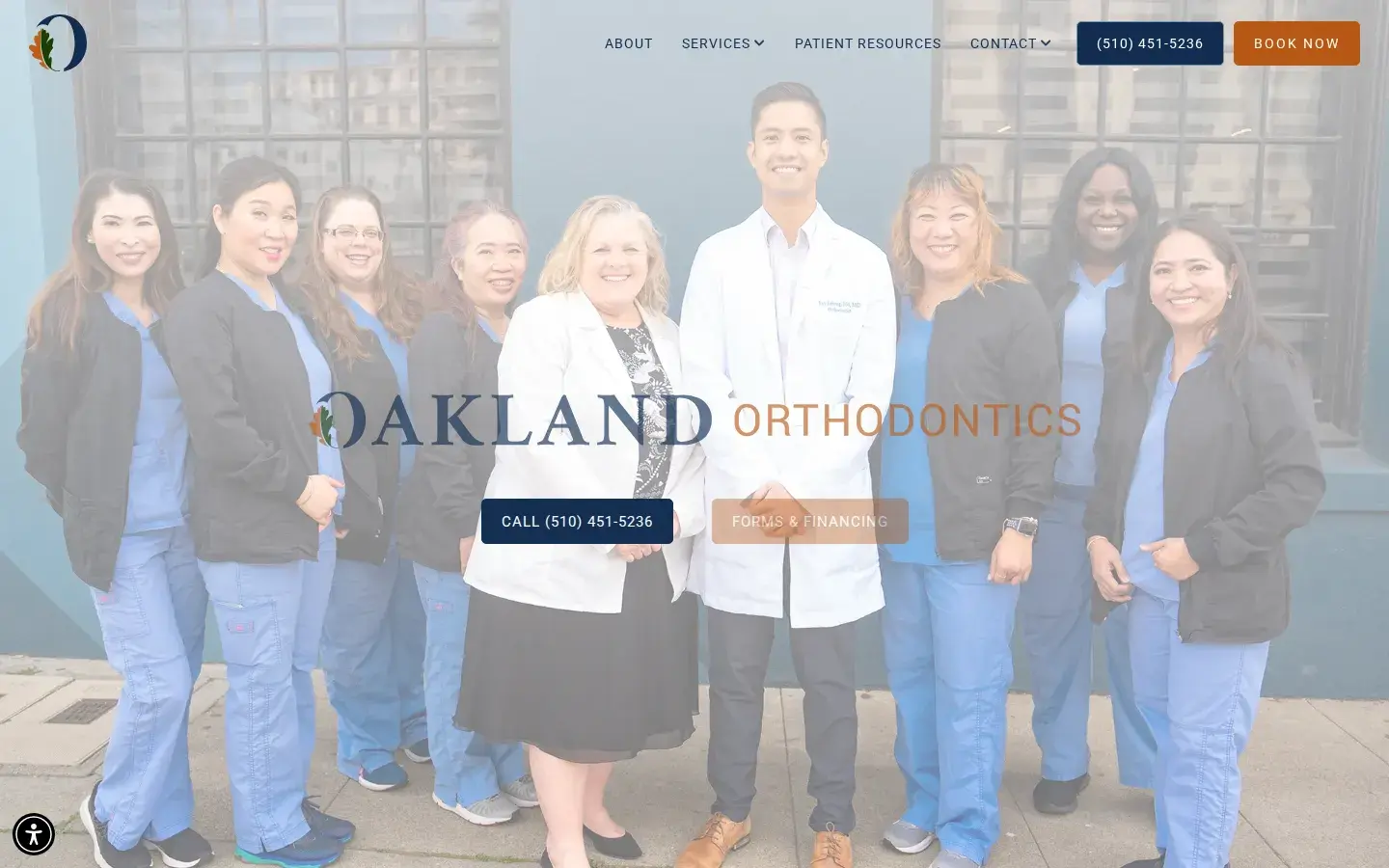 Homepage preview of Oakland Orthodontics: Dr. Rebong and Dr. Agazzi