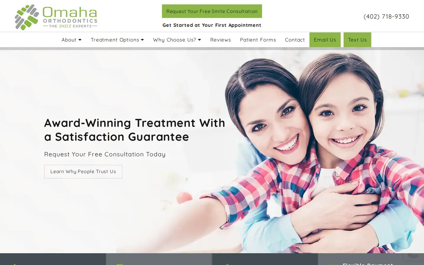 Homepage preview of Omaha Orthodontics
