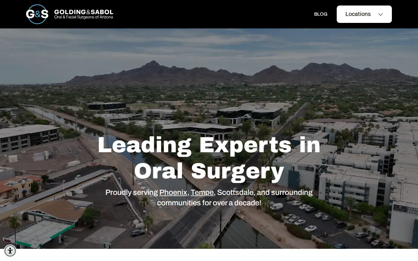 Homepage preview of Oral & Facial Surgeons of Arizona