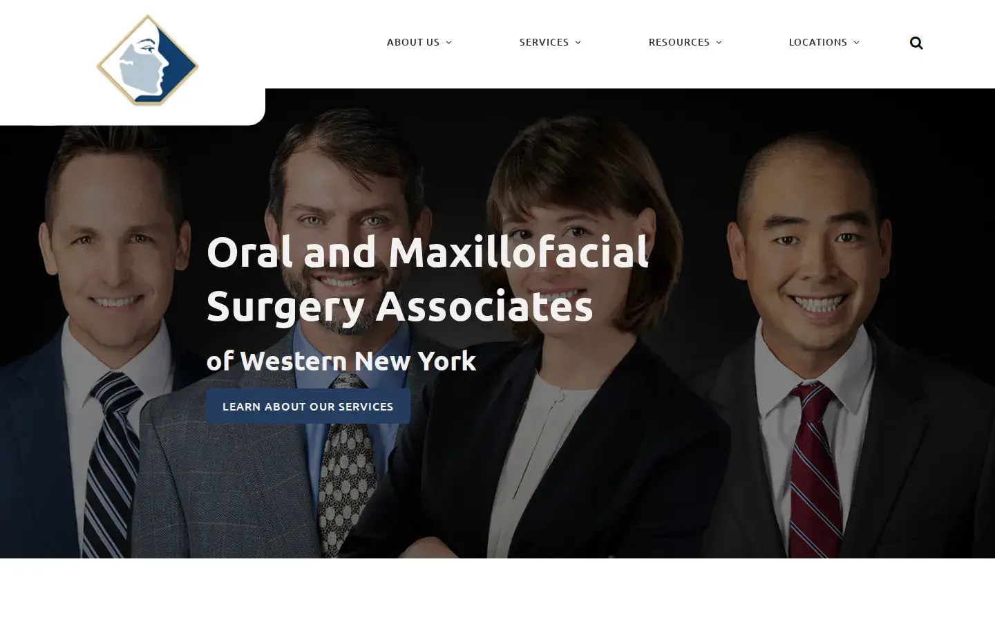 Homepage preview of Oral and Maxillofacial Surgery Associates of WNY