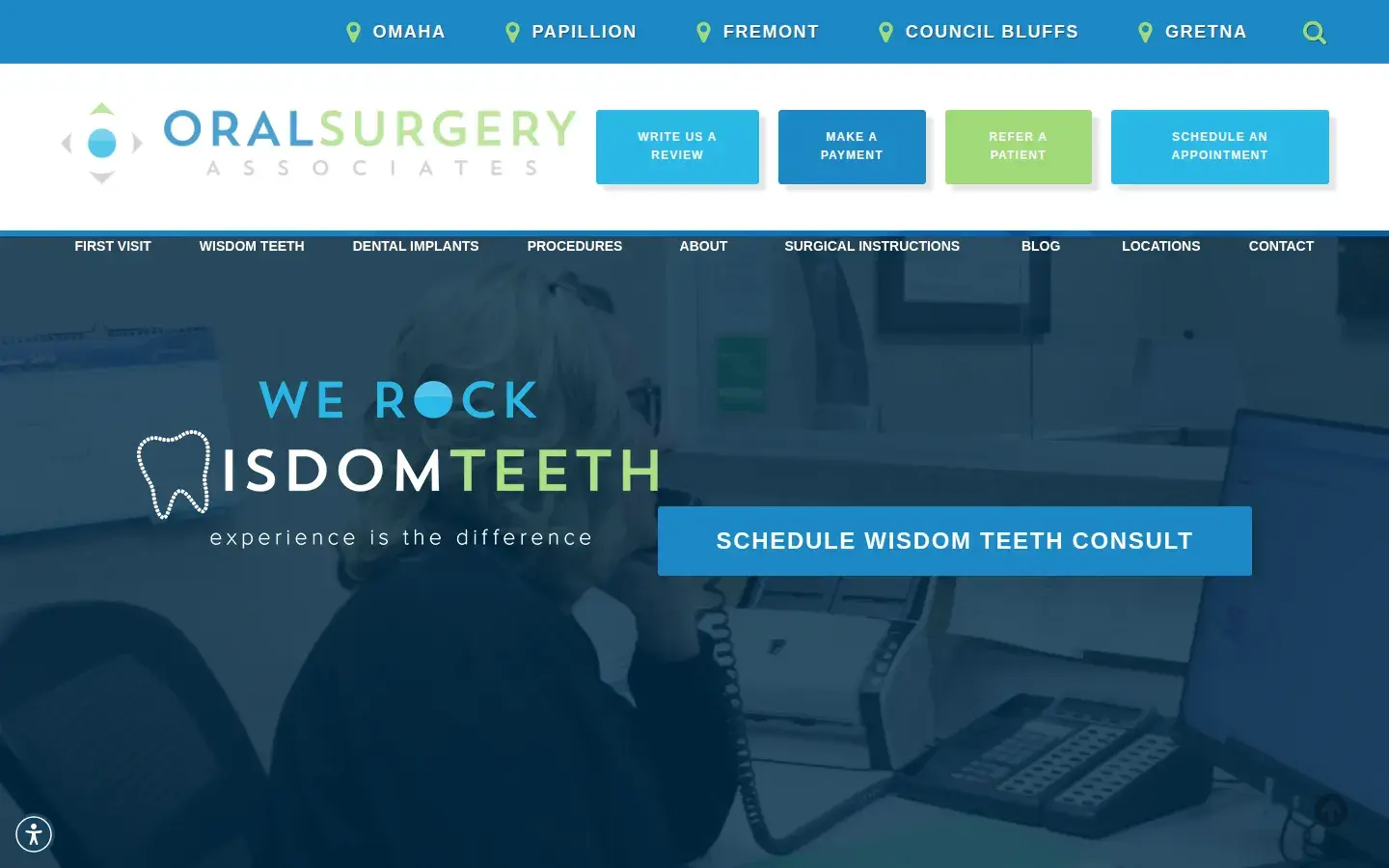 Homepage preview of Oral Surgery Associates