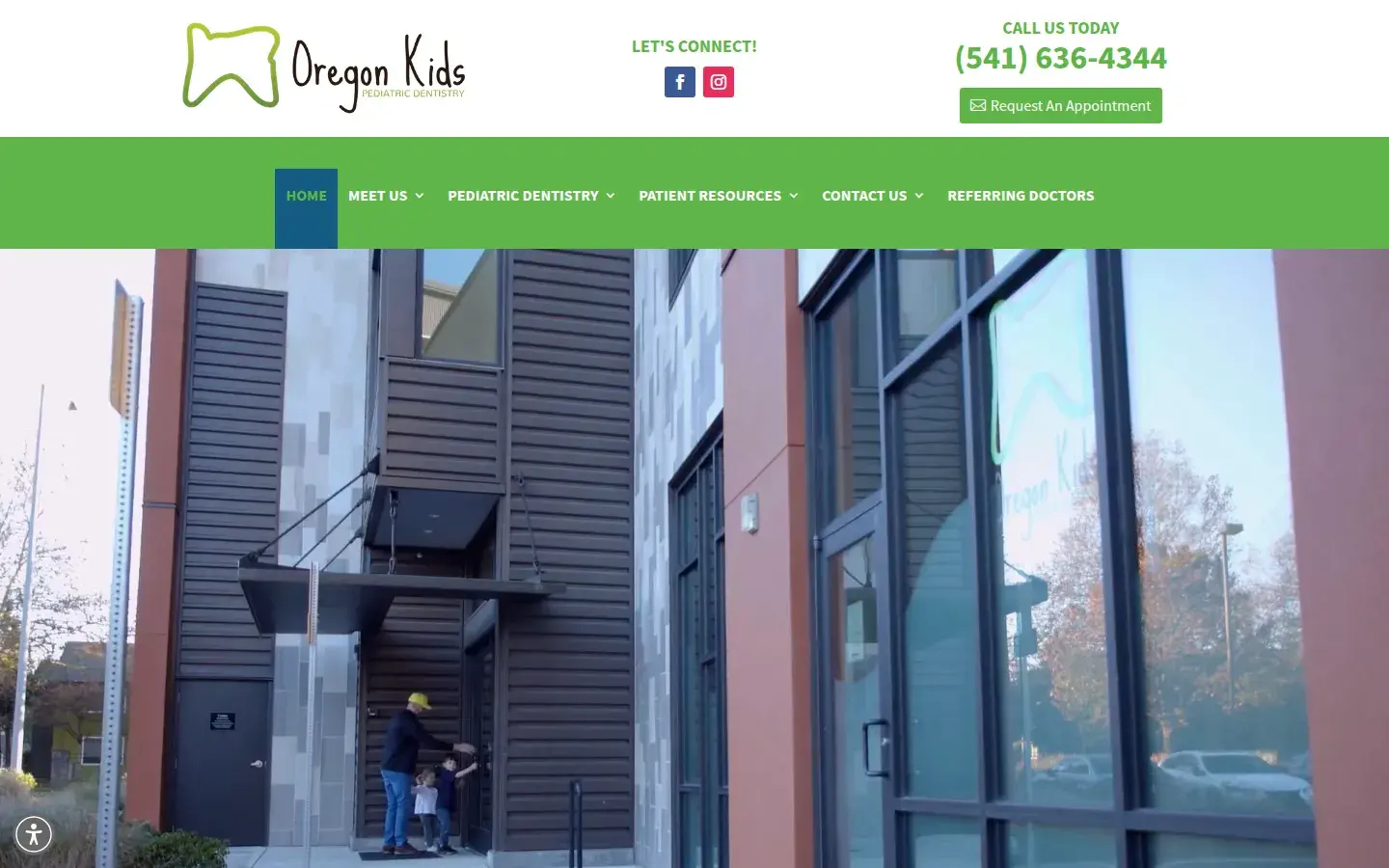 Homepage preview of Oregon Kids Pediatric Dentistry