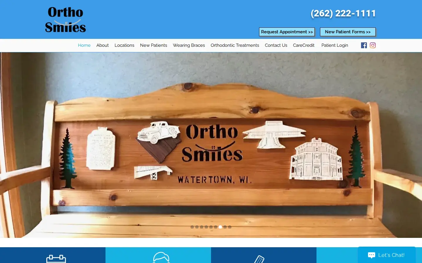 Homepage preview of Ortho Smiles
