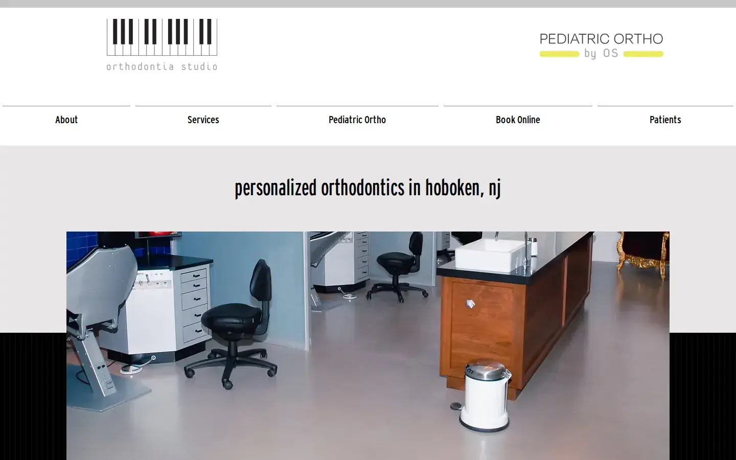 Homepage preview of Orthodontia Studio