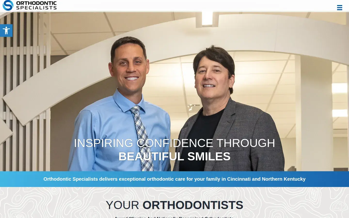 Homepage preview of Orthodontic Specialists – Eastgate