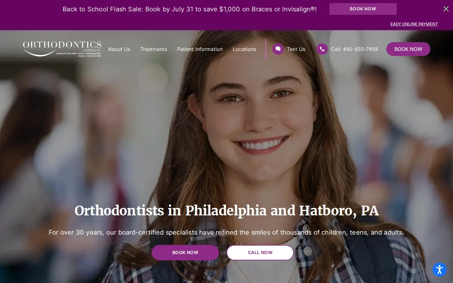 Homepage preview of Orthodontics Limited