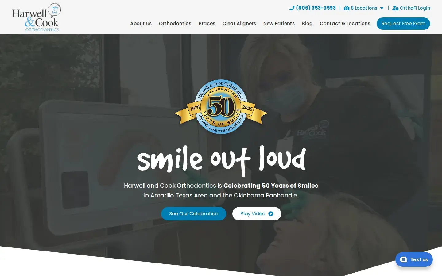 Homepage preview of Orthodontics of Amarillo Astuto Steven A. DDS
