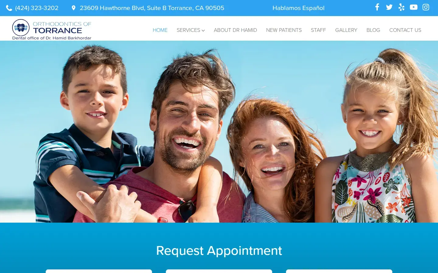 Homepage preview of Orthodontics of Torrance