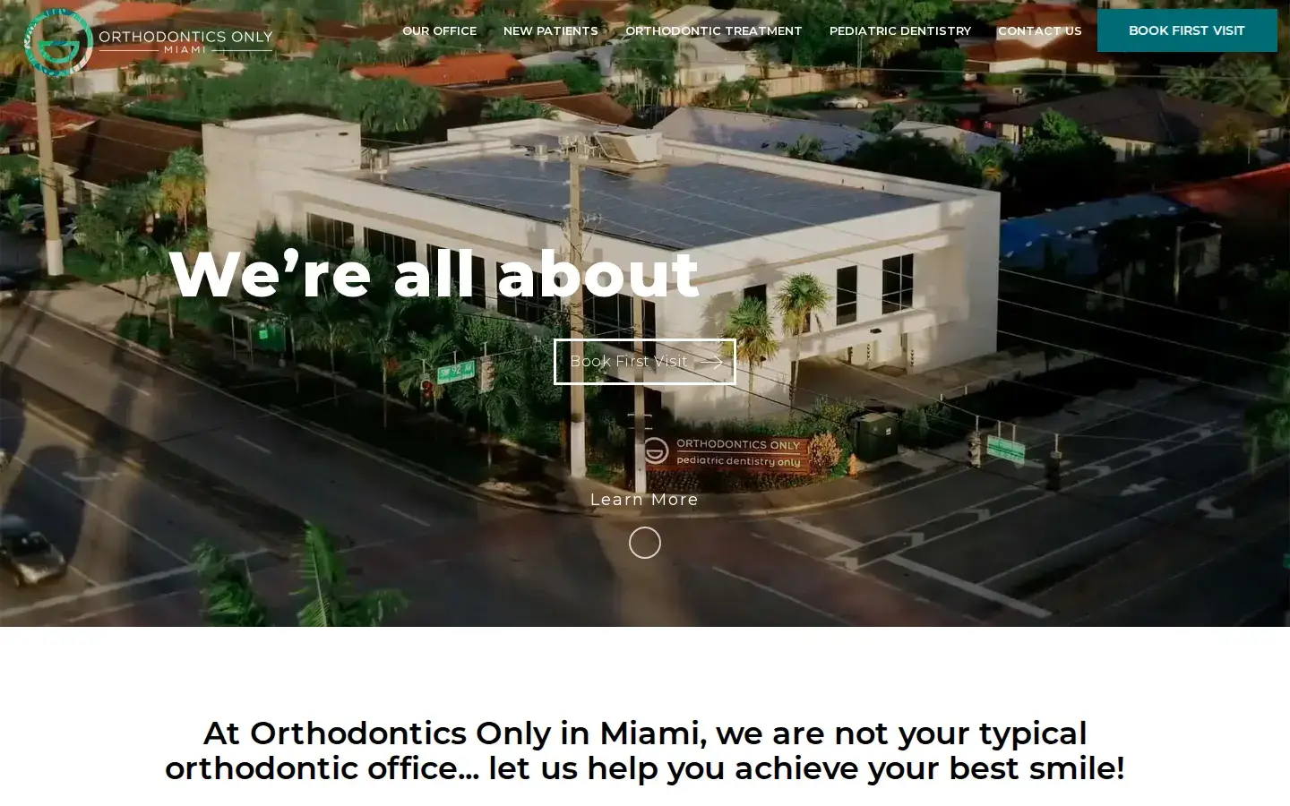 Homepage preview of Orthodontics Only