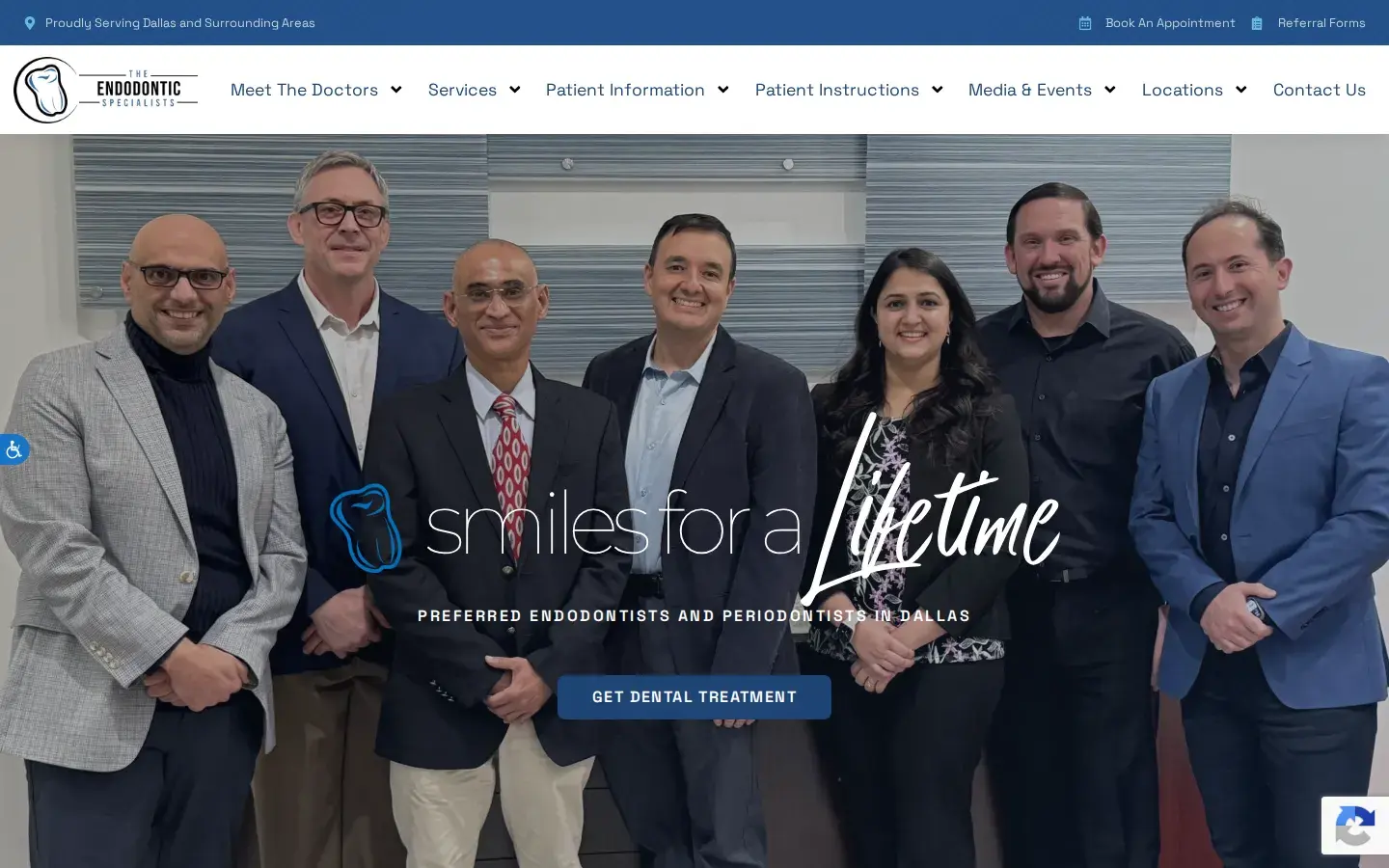 Homepage preview of Park Endodontics