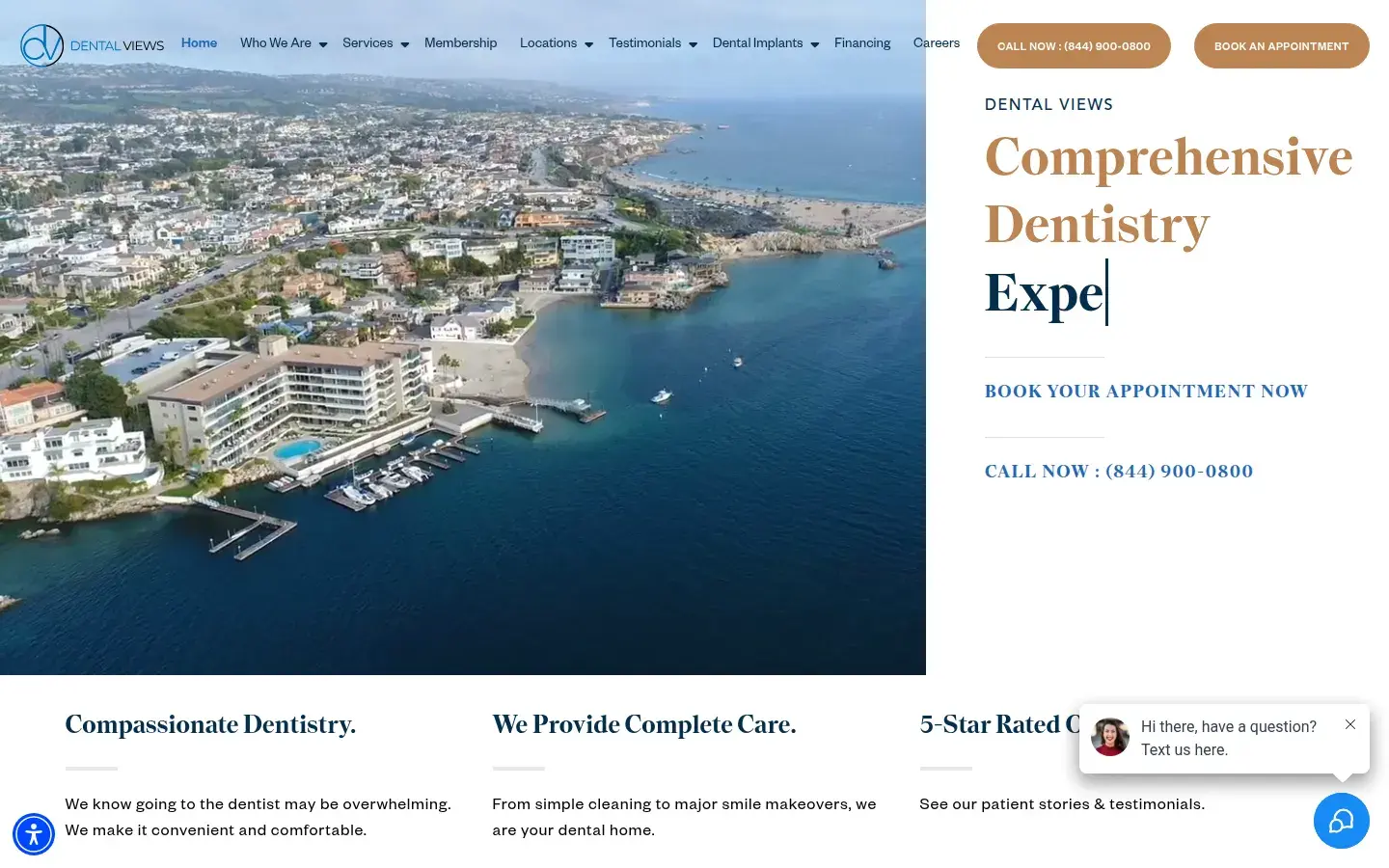 Homepage preview of Parkview Dental Care