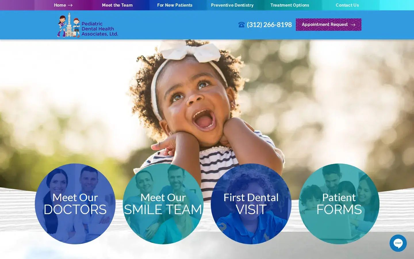 Homepage preview of Pediatric Dental Health Associates