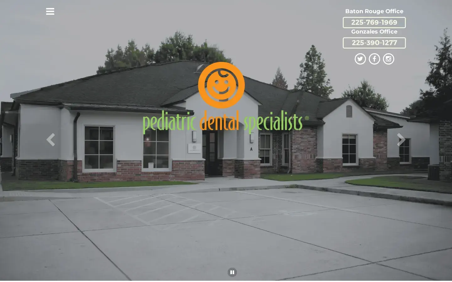 Homepage preview of Pediatric Dental Specialists