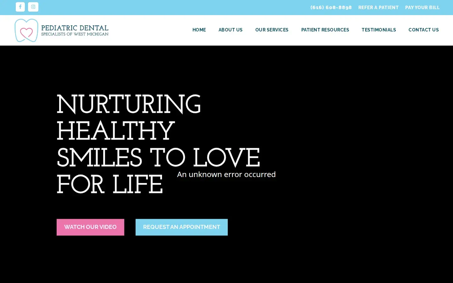 Homepage preview of Pediatric Dental Specialists
