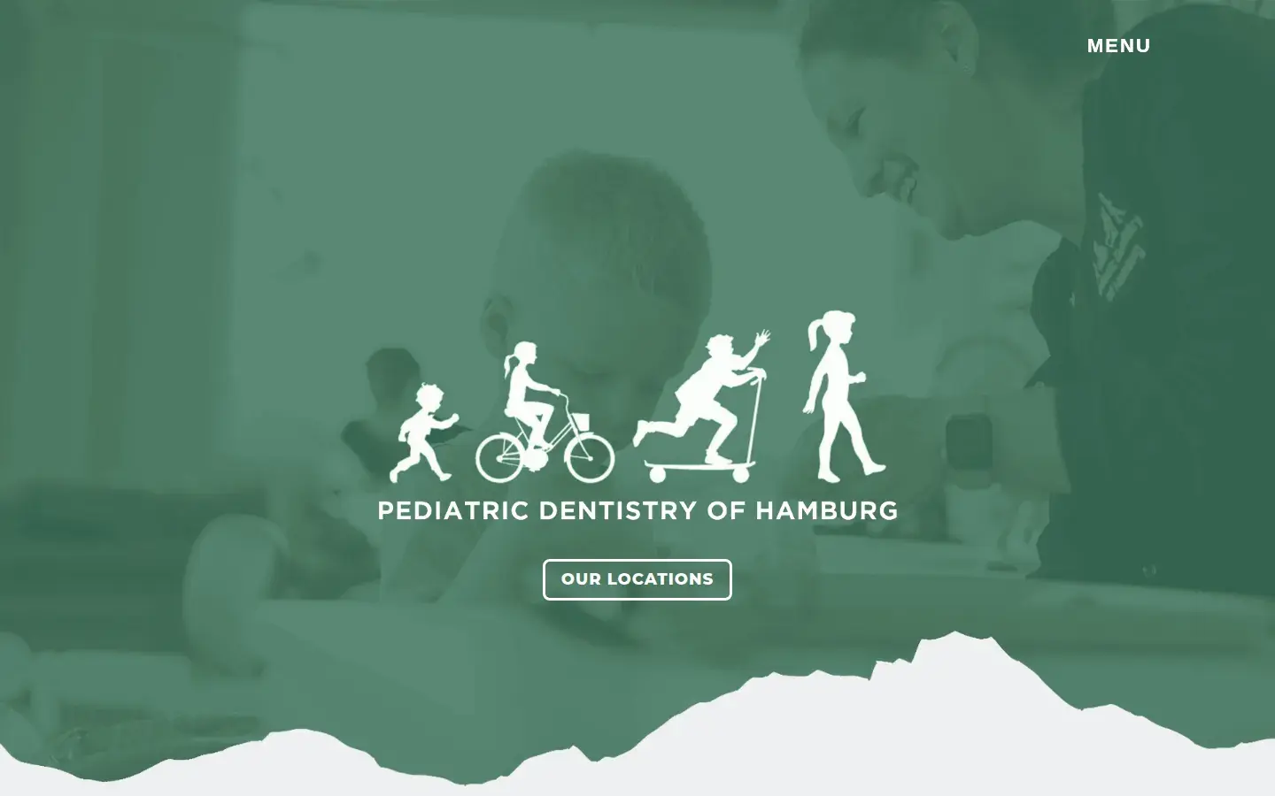 Homepage preview of Pediatric Dentistry of Hamburg