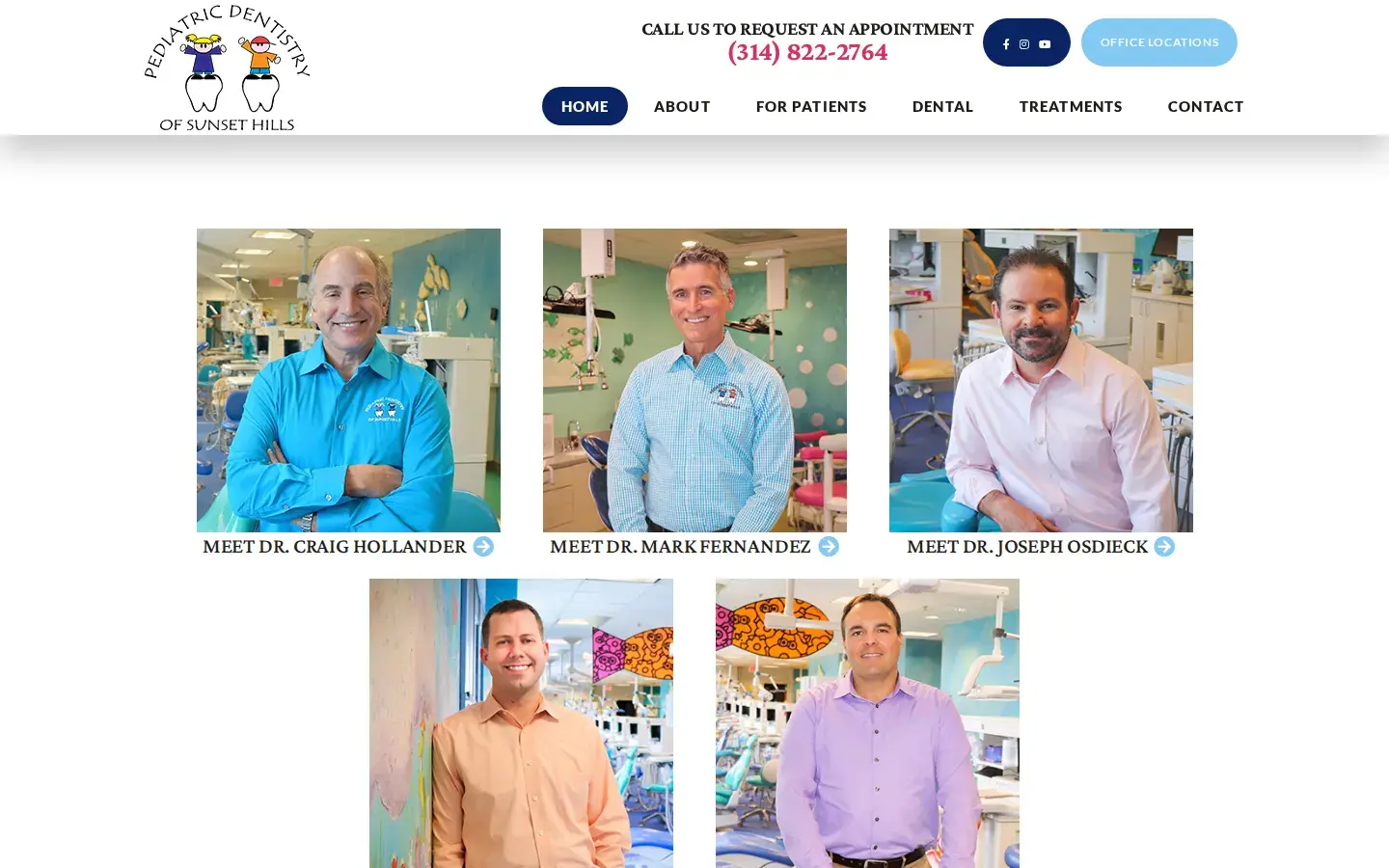 Homepage preview of Pediatric Dentistry of Sunset Hills