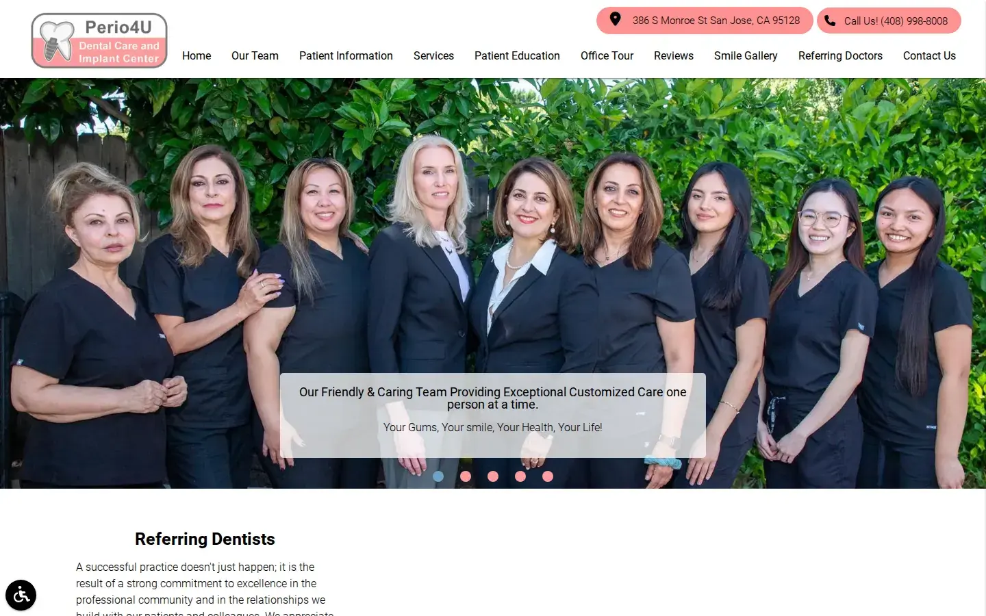 Homepage preview of Perio4U, Periodontics and Dental Implant Center