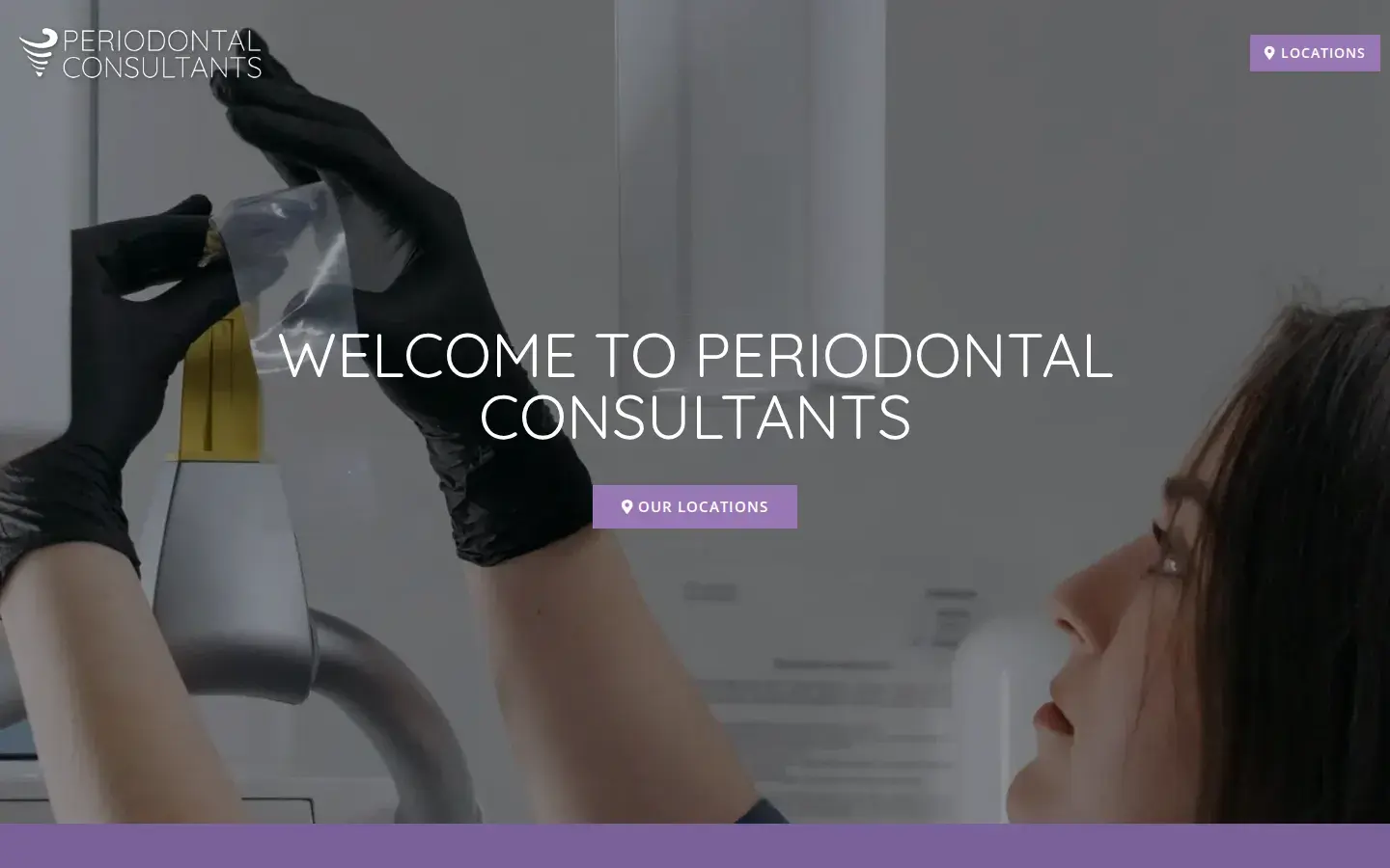 Homepage preview of Periodontal Consultants