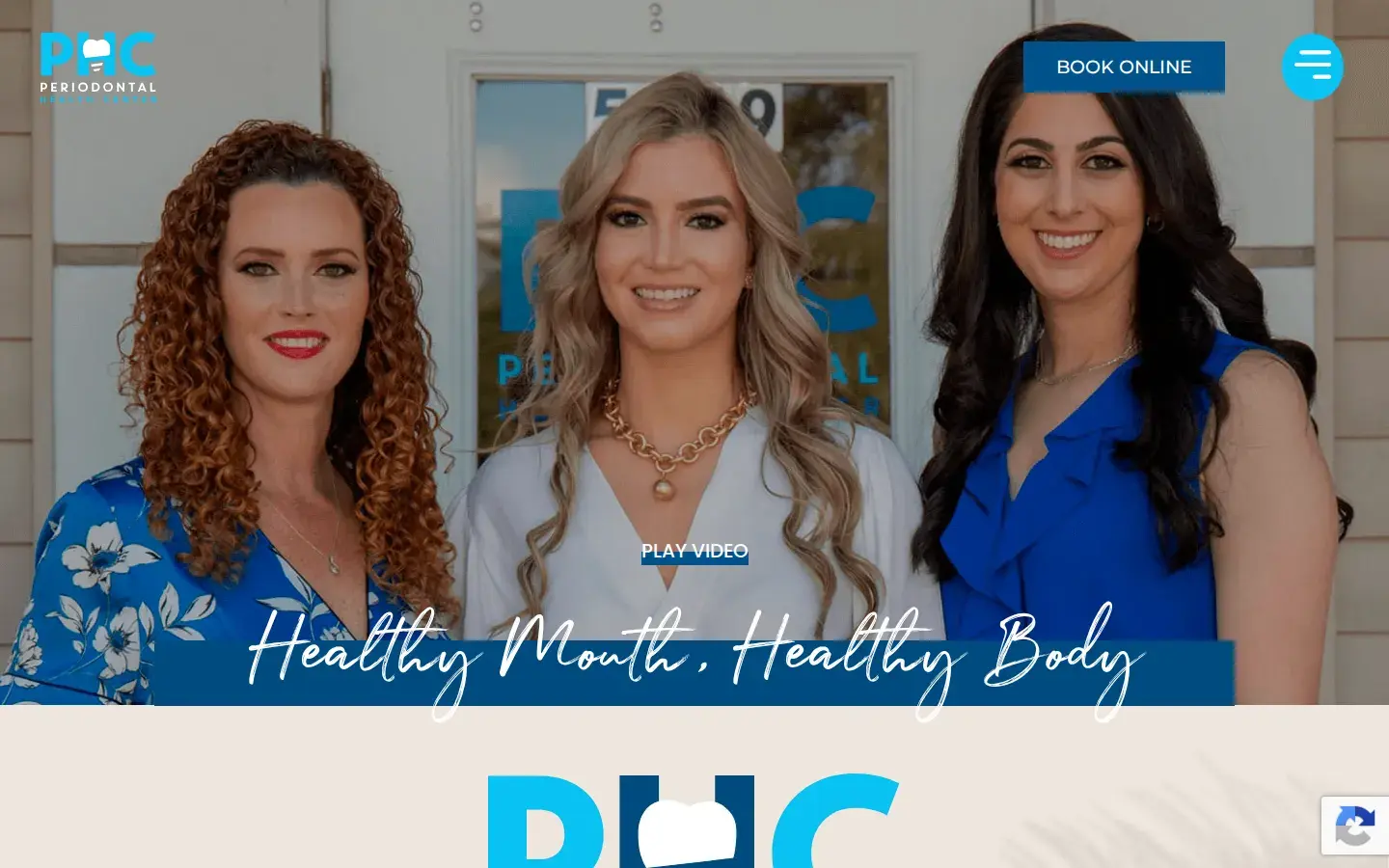 Homepage preview of Periodontal Health Center