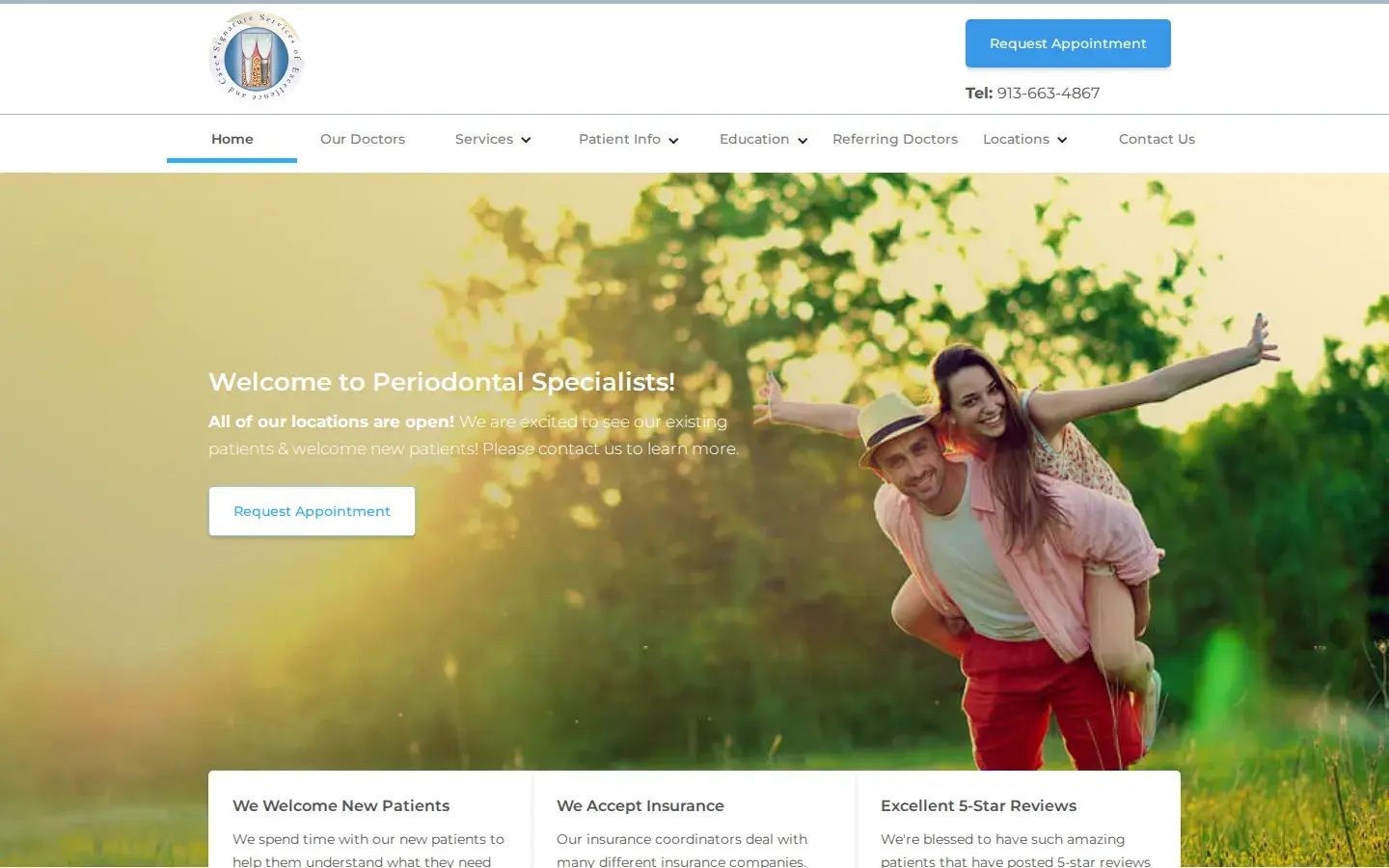 Homepage preview of Periodontal Specialists, PA
