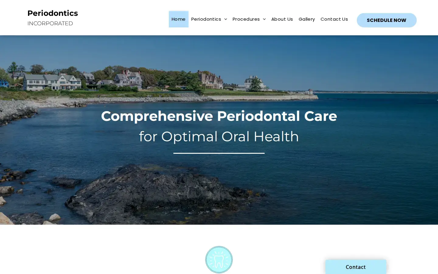 Homepage preview of Periodontics Inc