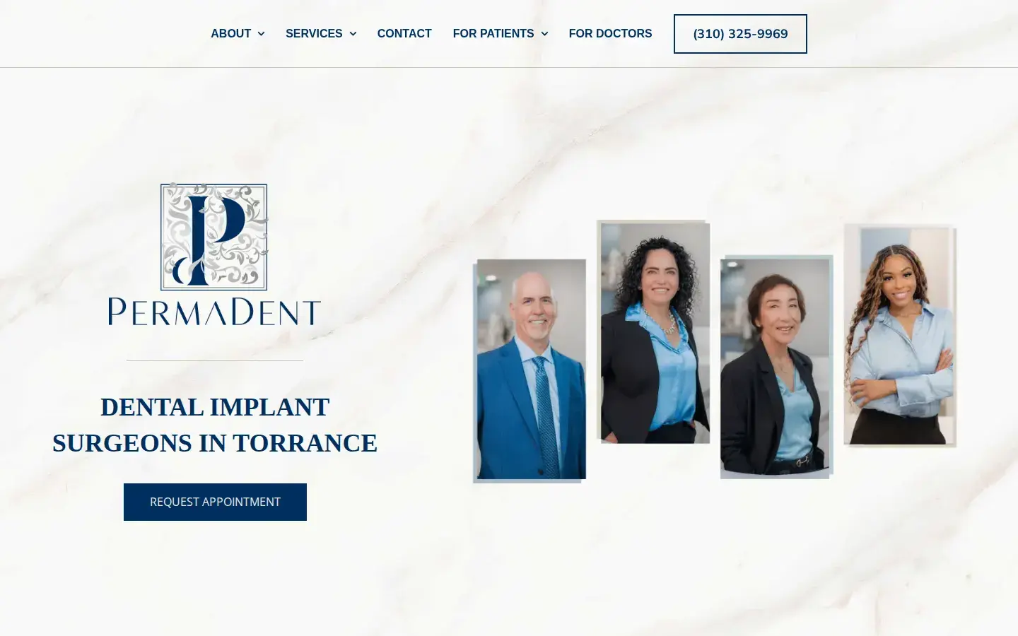 Homepage preview of PermaDent Dental Implant Center