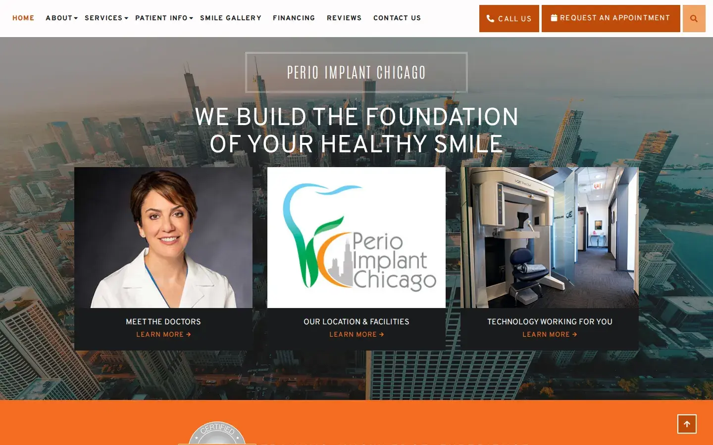 Homepage preview of Peter O. Cabrera, DDS & Bahareh Sabzehei, DDS, MS