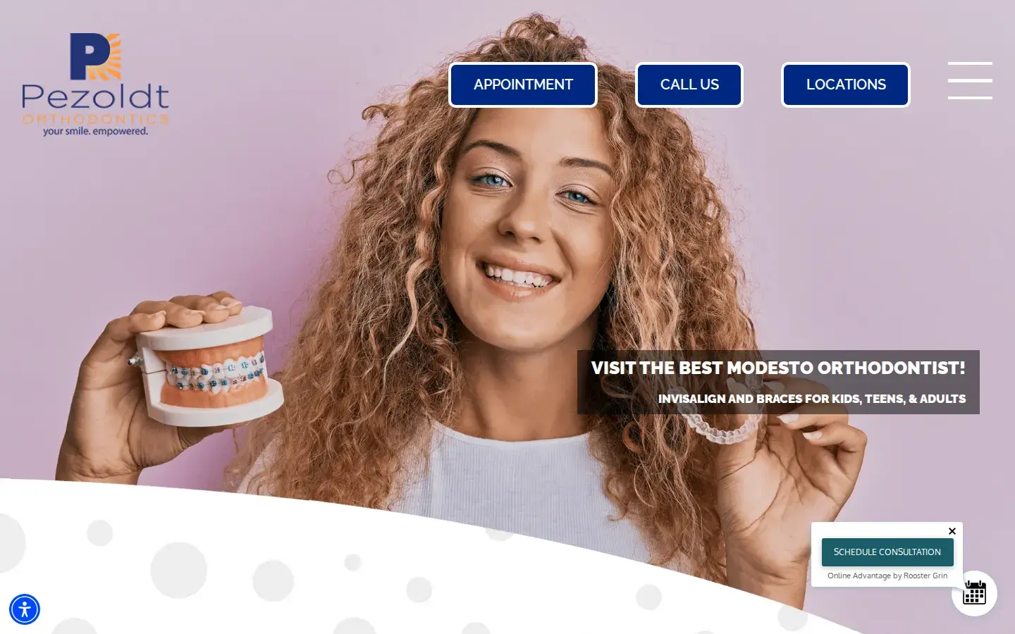 Homepage preview of Pezoldt Orthodontics