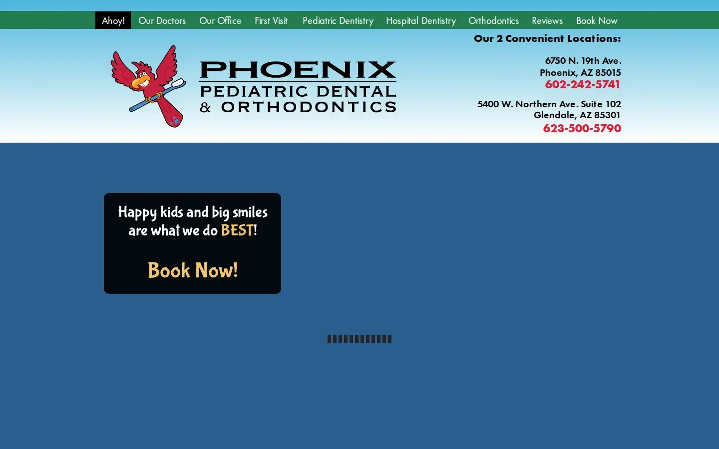 Homepage preview of Phoenix Pediatric Dental LLC
