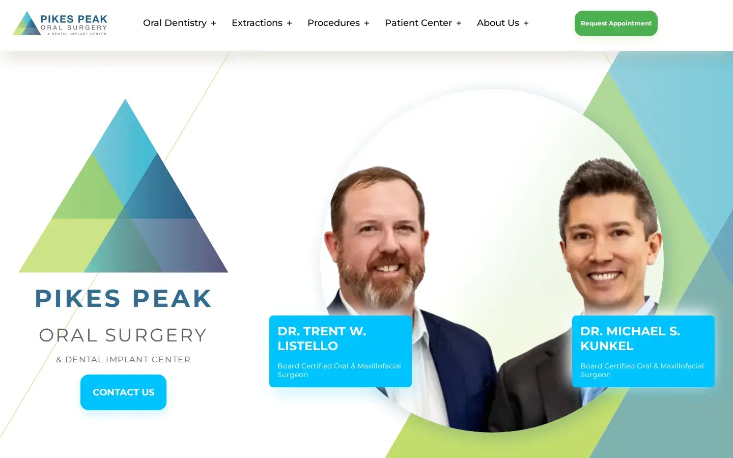 Homepage preview of Pikes Peak Oral Surgery & Dental Implant Center