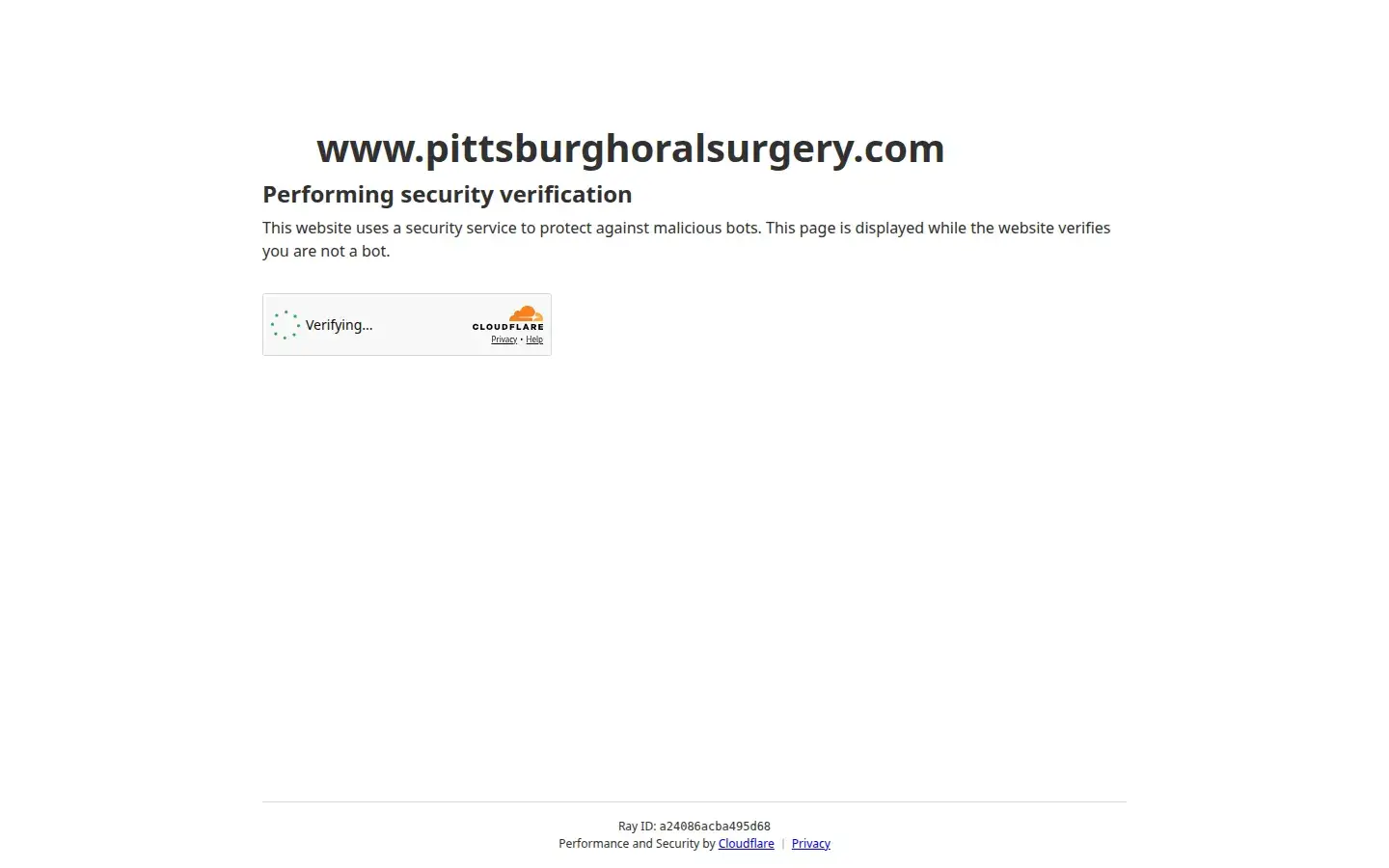 Homepage preview of Pittsburgh Oral Surgery