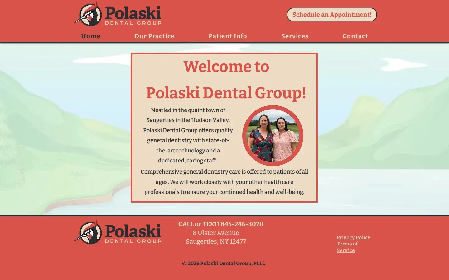 Homepage preview of Polaski Dental Group, PLLC
